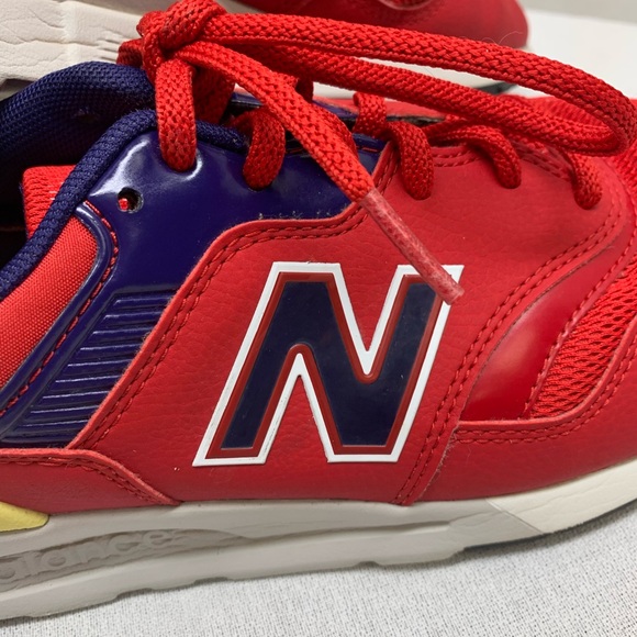 New Balance 997H 'Team Orange / Virtual Sky' Sneakers – Size 8 - Picture 7 of 13